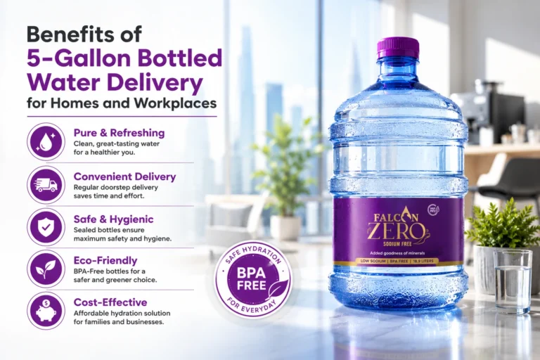 5-Gallon Bottled Water Delivery for Homes & Workplaces
