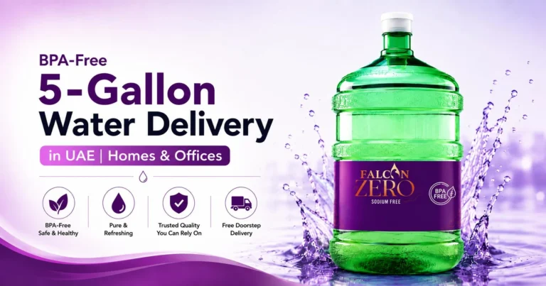 BPA-Free 5-Gallon Water Delivery in UAE | Homes & Offices