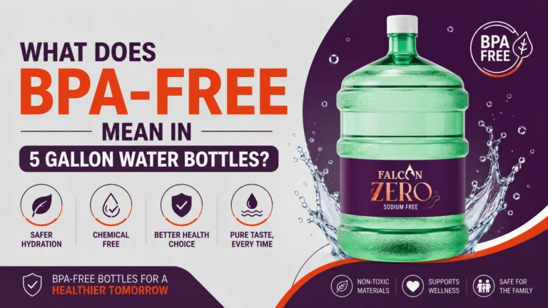 What Does BPA-Free Mean in 5 Gallon Water Bottles