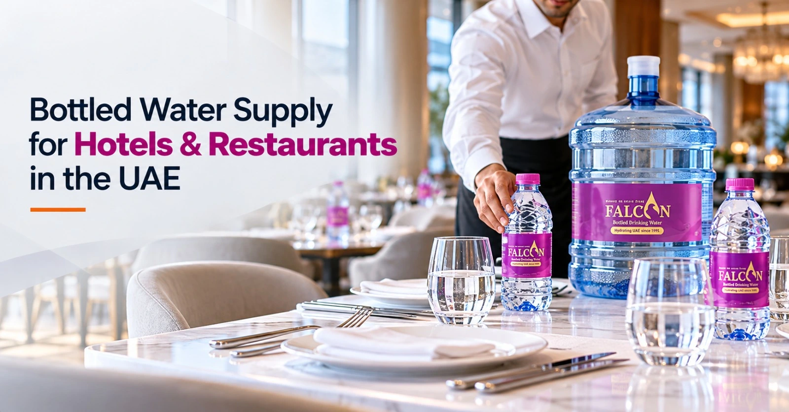 Bottled Water Supply for UAE